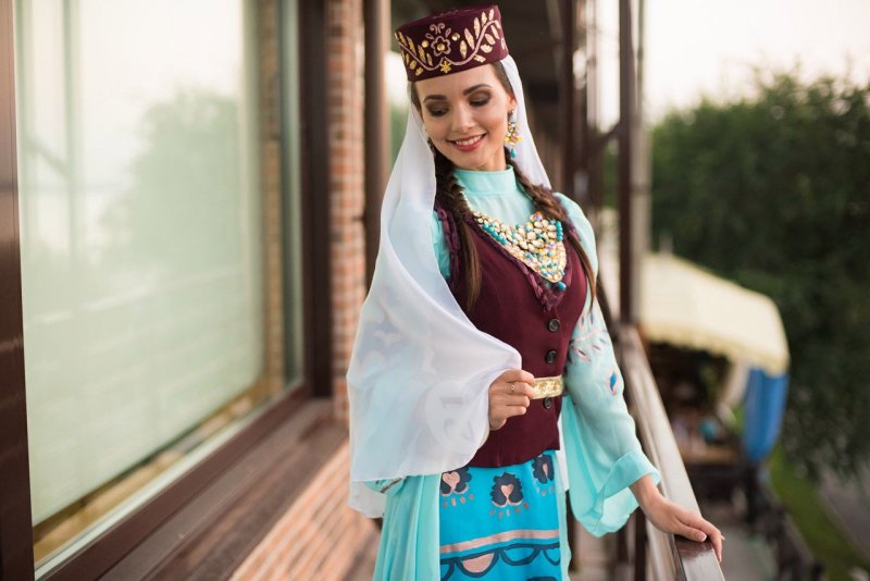 Татарский костюм женский
