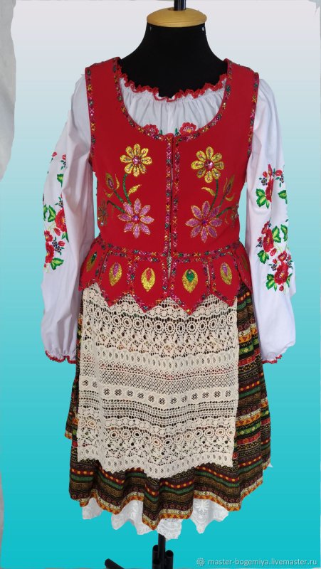 Польский народный костюм Краковский
