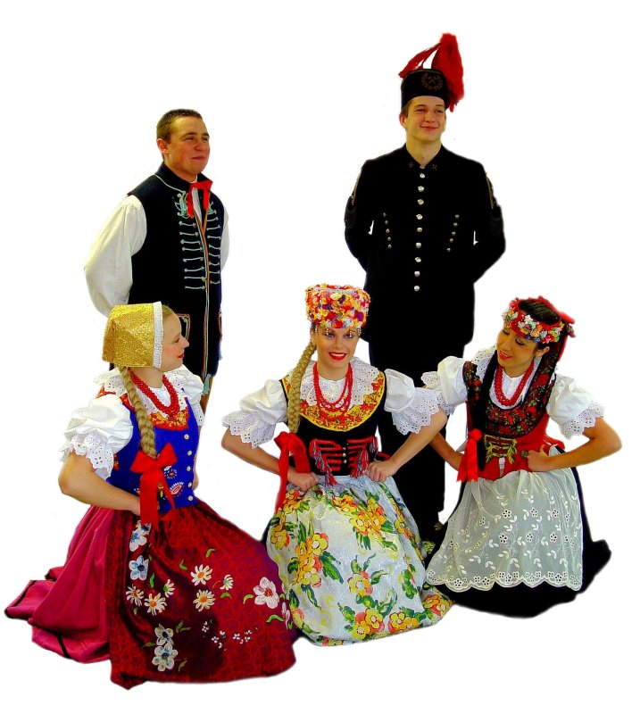 Народный костюм Поляков