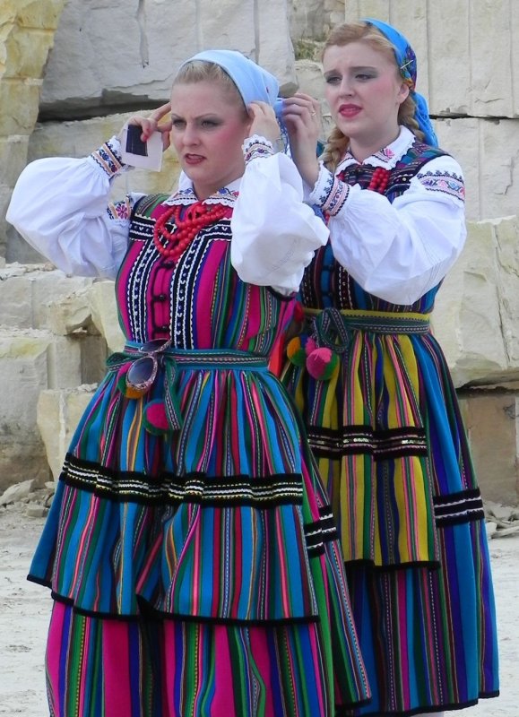 Фольклор Наряды Европа