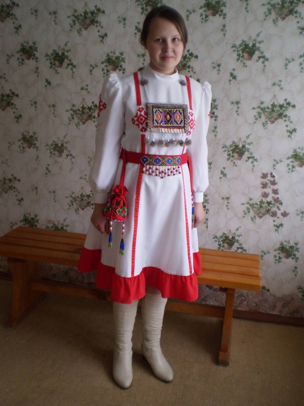 Чувашский народный костюм женский