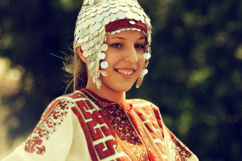 Чувашские платья современные