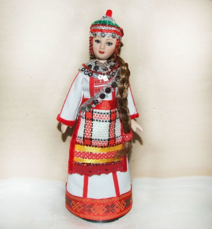 Национальный костюм Чувашии Поволжья