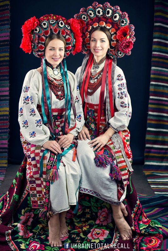 Костюм венок украинский