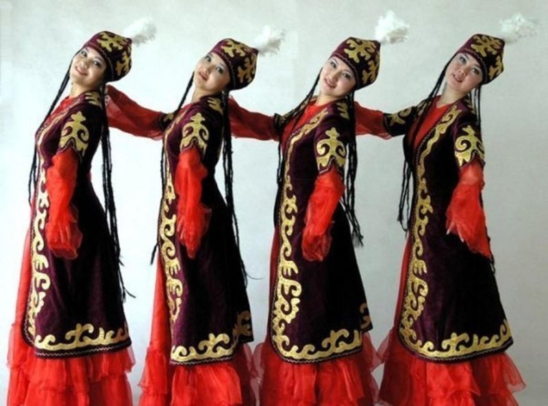 Казахские платья