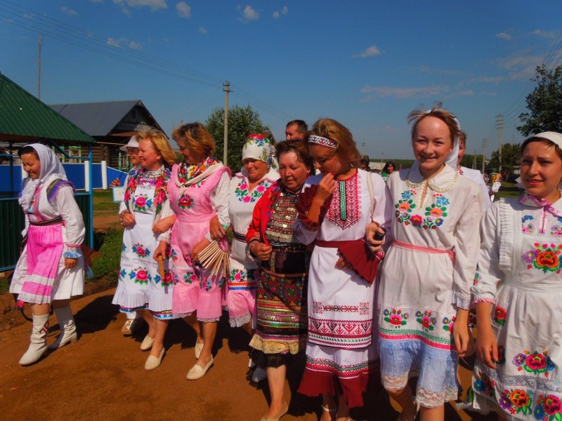 Горные марийцы Национальная одежда