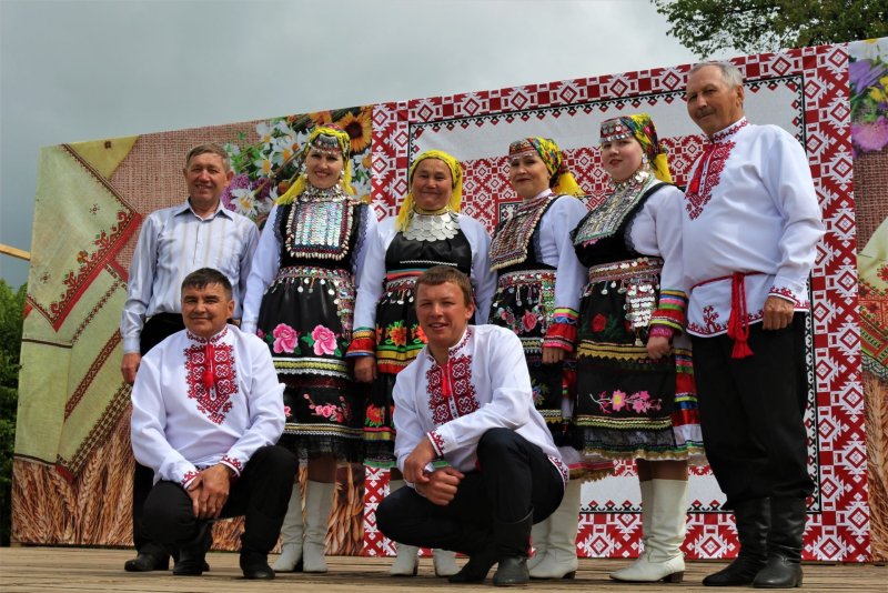 Национальный костюм горных марийцев