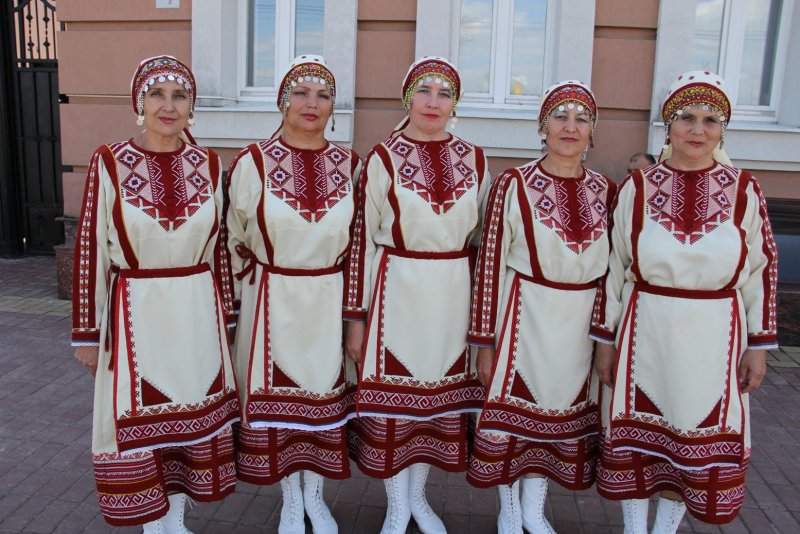 Марийский костюм Мишкинский
