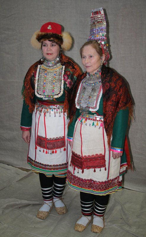 Народы Поволжья марийцы костюм