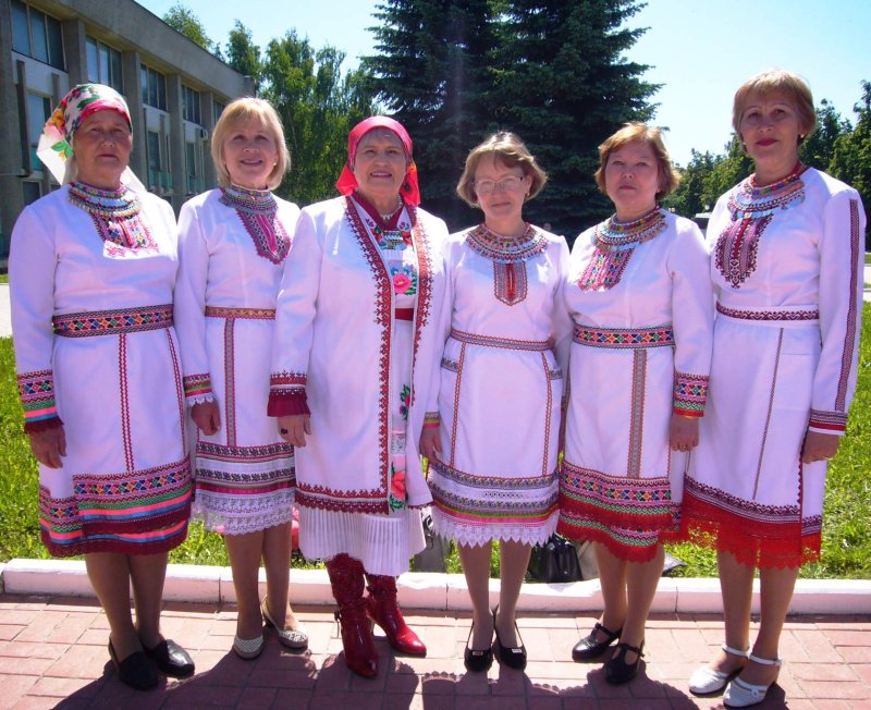 Марийский стилизованный костюм