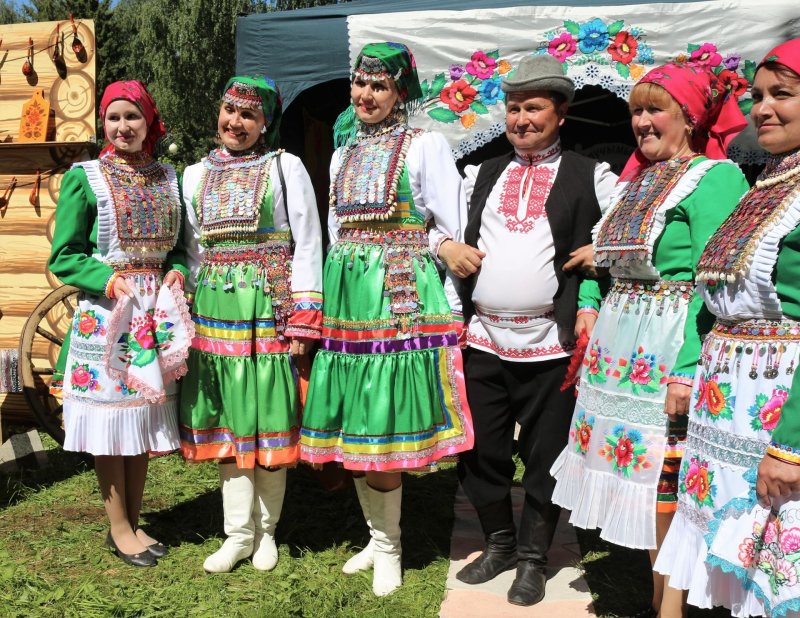 Марийский головной убор Шарпан