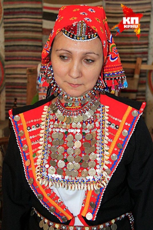 Марийский национальный костюм мужской