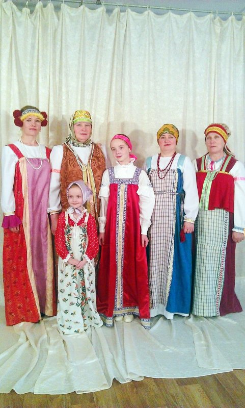 Марийский костюм горных марийцев