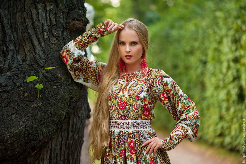 Образ русской красавицы