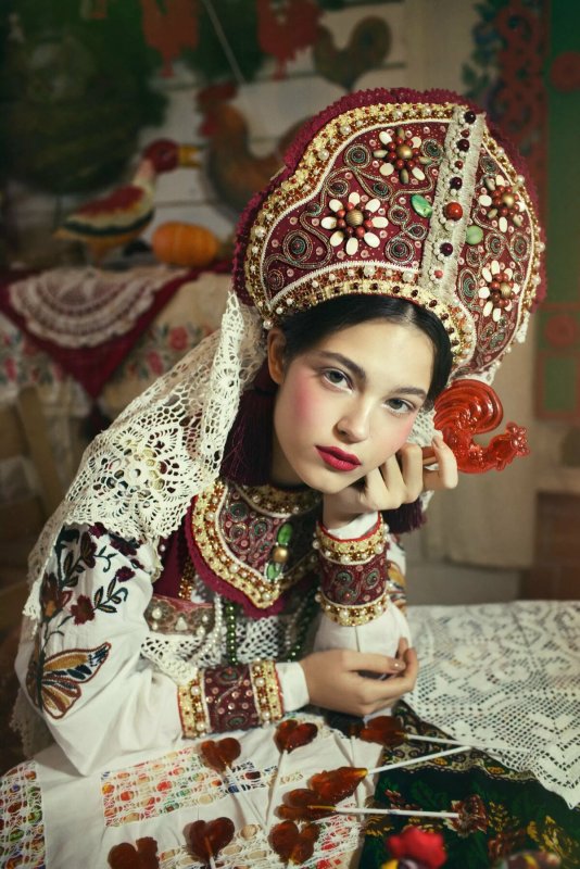 Русско народные красавицы