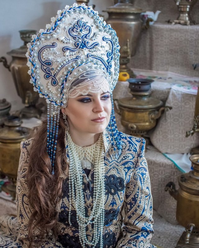 Наряды русских красавиц