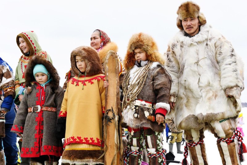 Ненцы Национальная одежда народов Коми