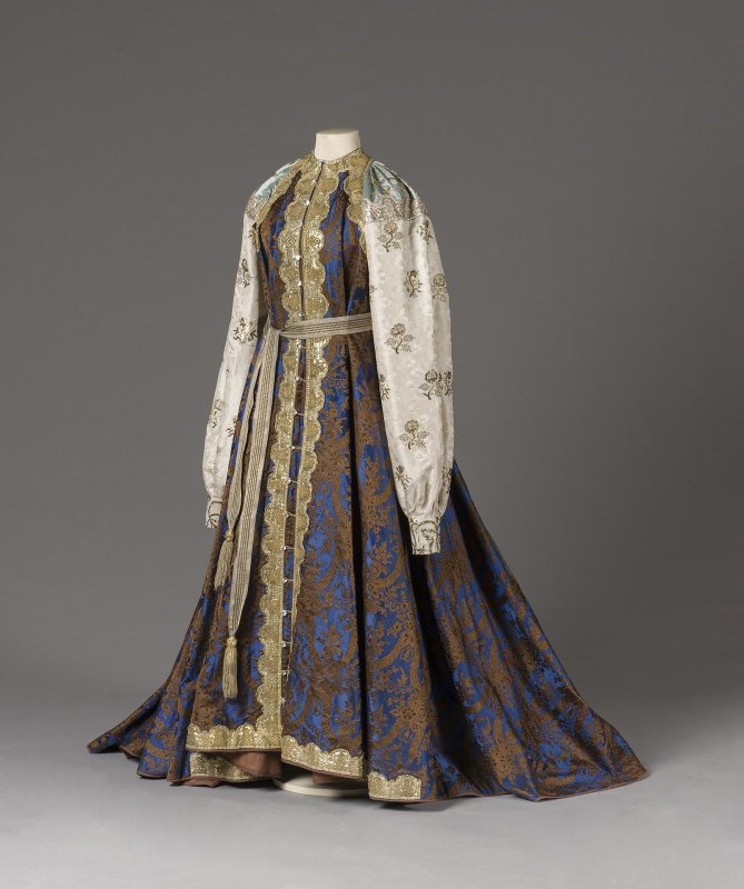 Казачий мундир белая черкеска 1850