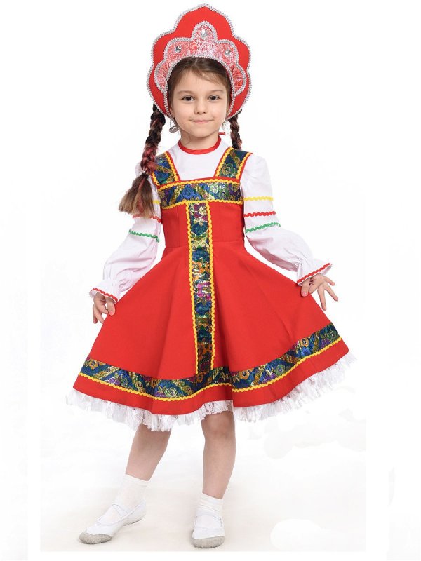 Костюм казахской девочки