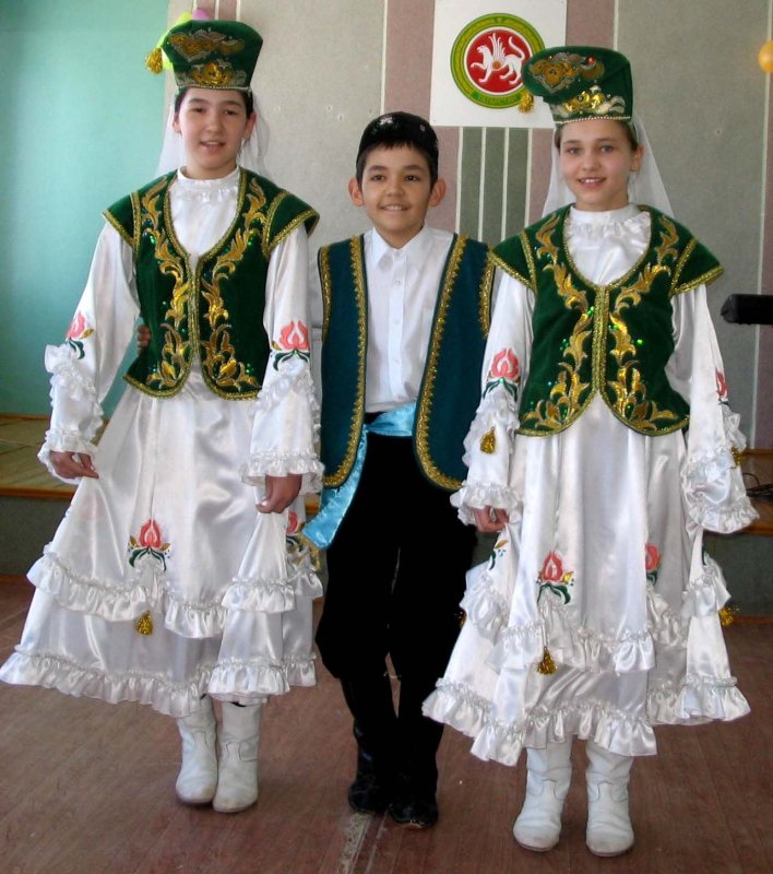 Костюм казахской девочки