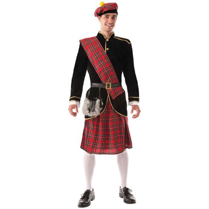 Тартан National Scottish Costume