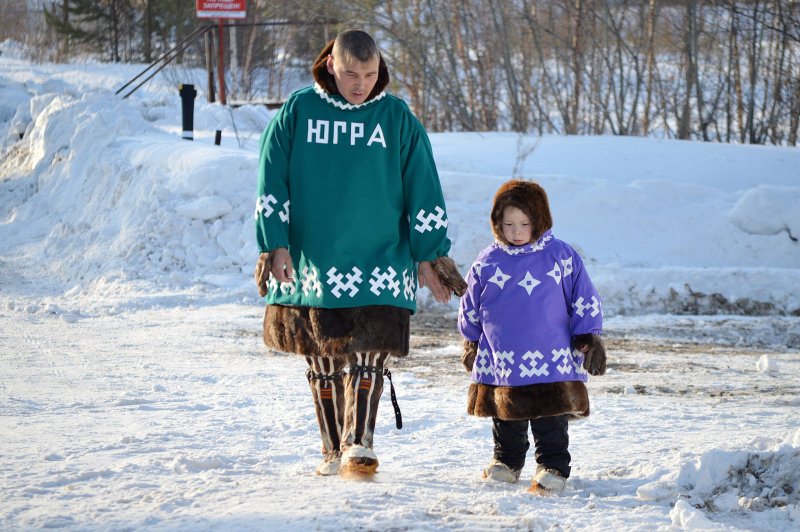Одежда манси зимняя
