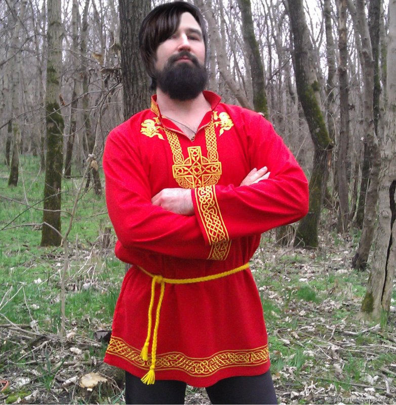 Русский национальный костюм мужской