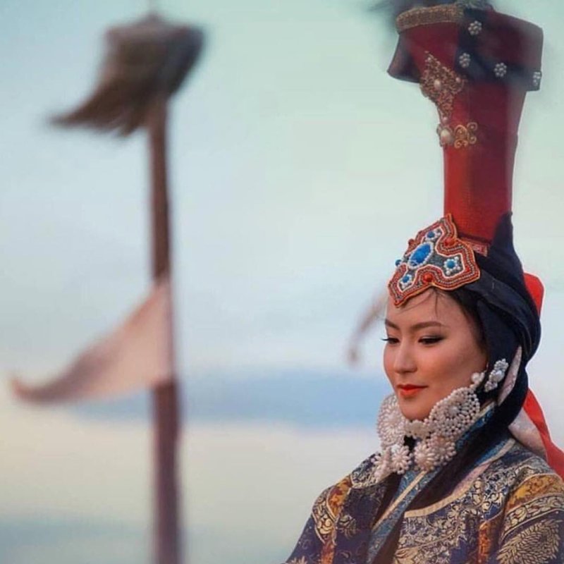 Тувинские красавицы