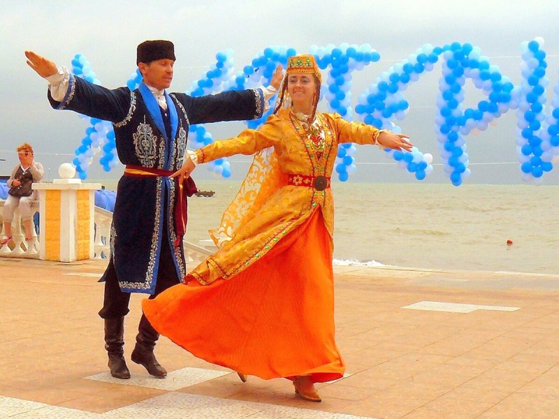 Национальный костюм караимов в Крыму
