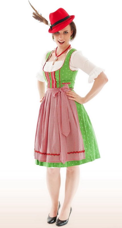 Dirndl со спины