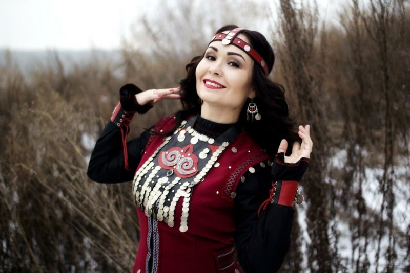 Татарский костюм женский