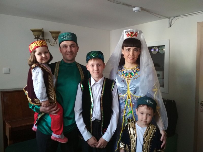Татарский костюм женский