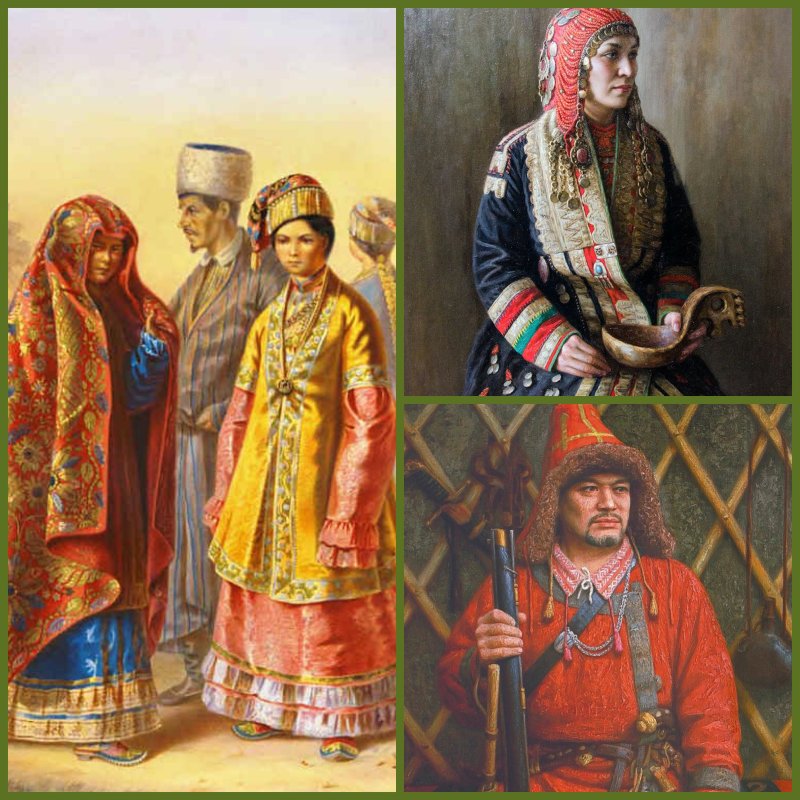Татарские костюмы женские Кукмор