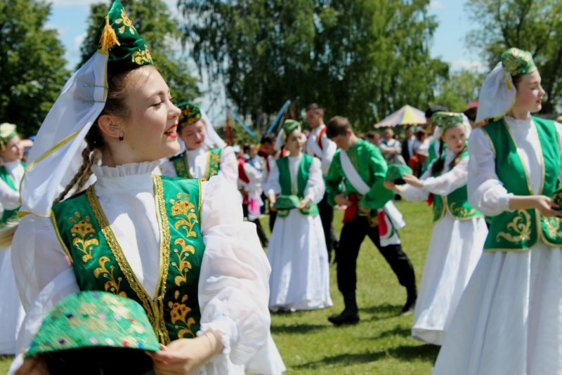 Сибирские татары костюм