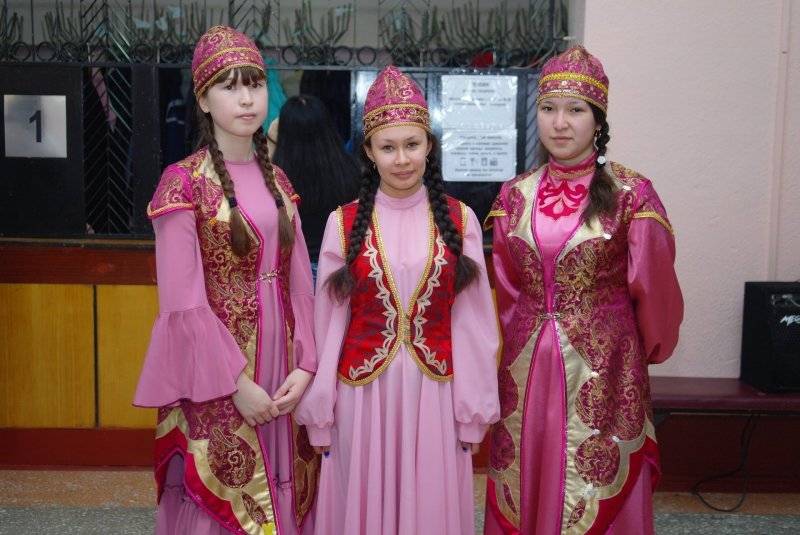 Национальный костюм сибирских татар