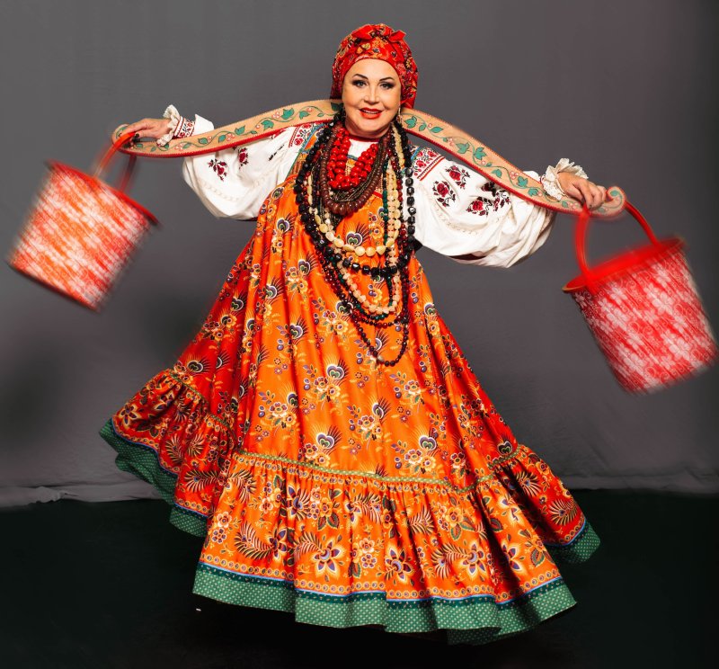 Кукла в башкирском костюме