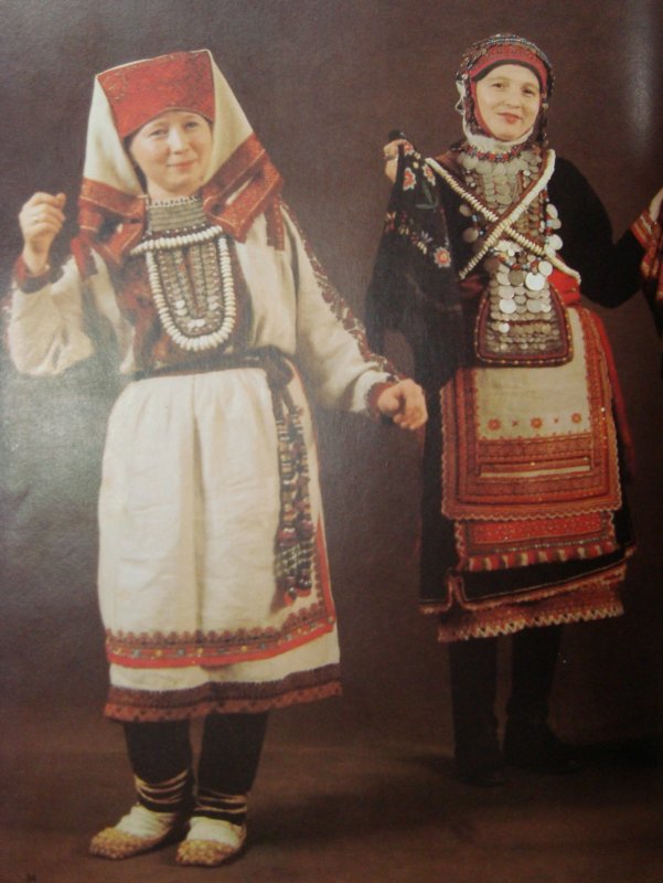 Марийский головной убор Шарпан