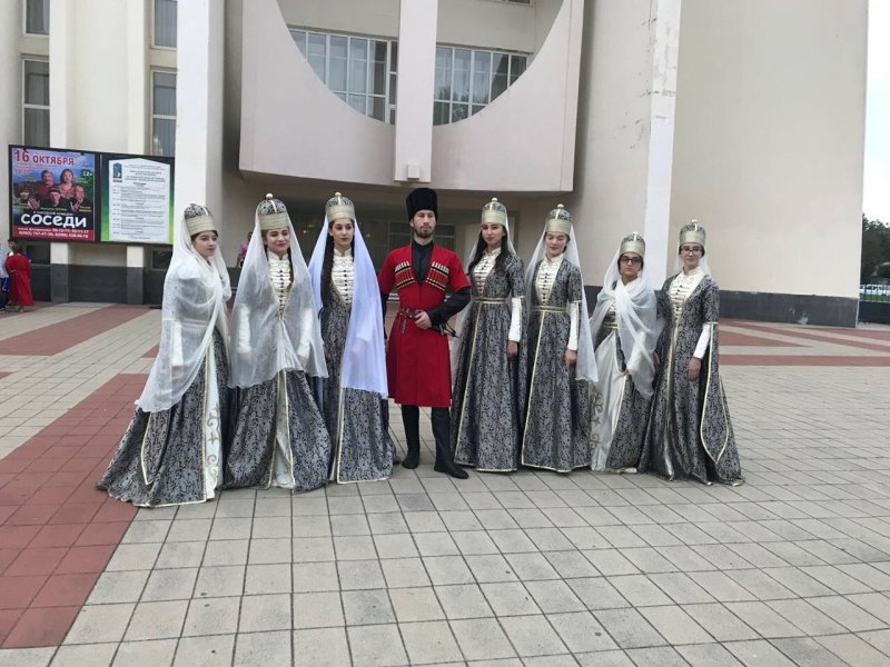 Национальный костюм абхазцев