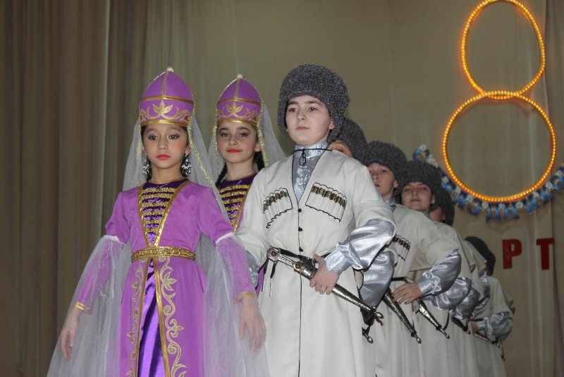 Национальный костюм адыгейцев