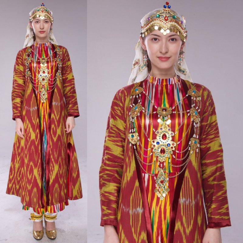 Уйгурский женский костюм