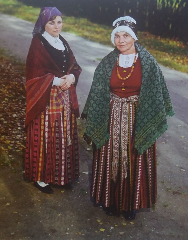 Литовский народный костюм Аукштайтии
