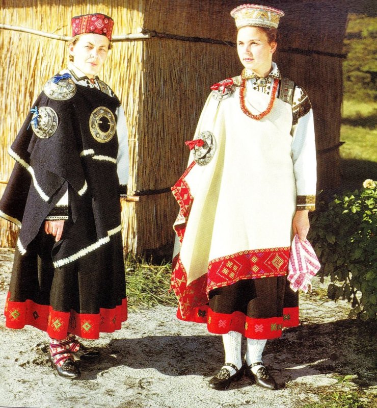 Народный костюм латышей