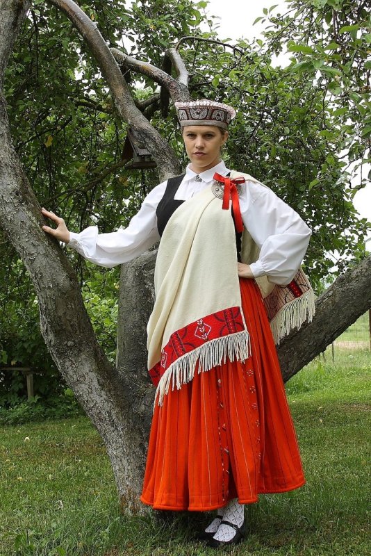 Литовский народный костюм Жямайтии
