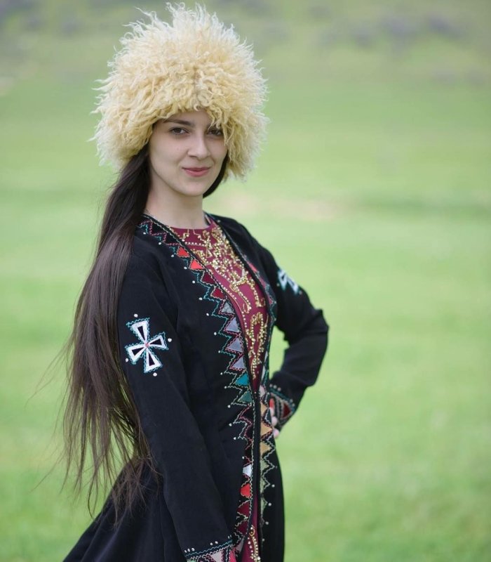 Национальная одежда народов Дагестана рутульцы