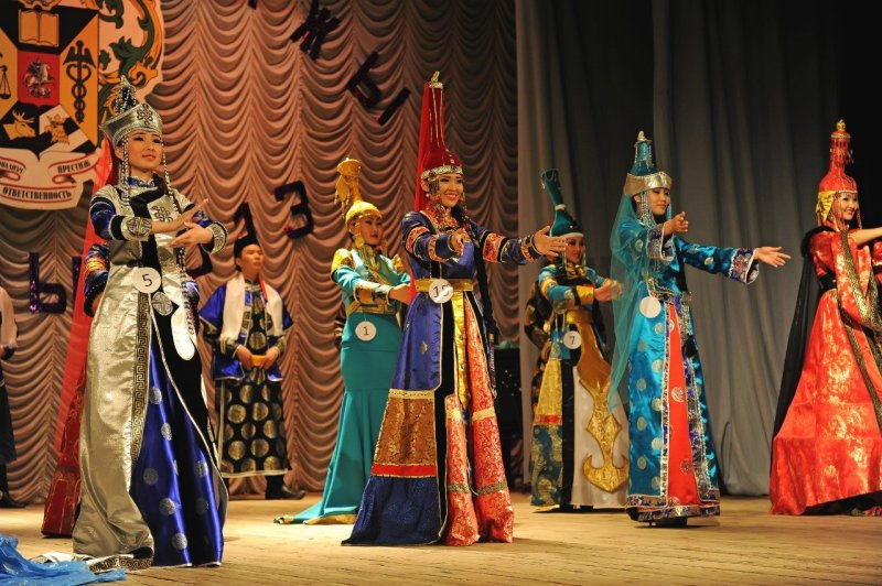 Тувинские воины