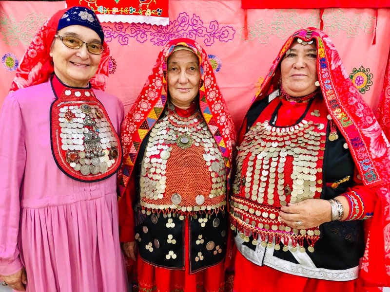 Национальный костюм барабинских татар
