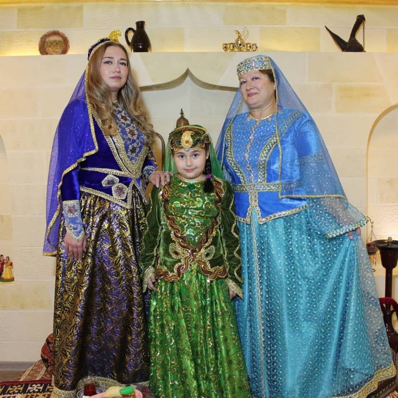 Чахчур азербайджанский национальный костюм