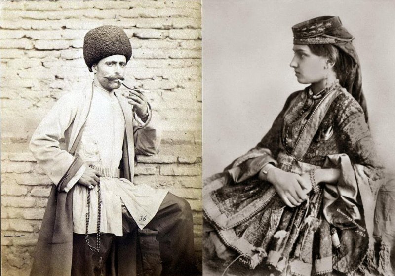 Азербайджанский костюм женский