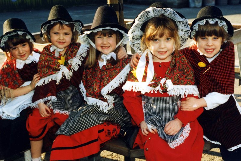 Народный костюм Уэльса