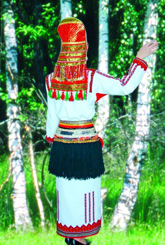 Мордовский костюм эрзя